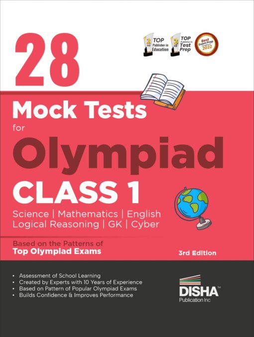 28 Mock Test Series for Olympiads Class 1