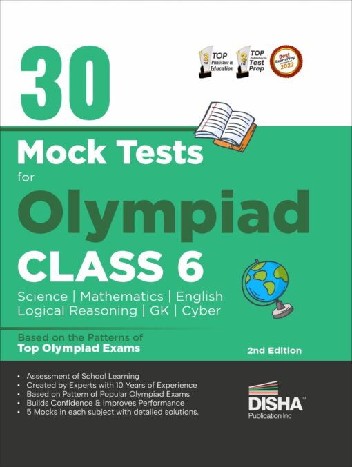 30 Mock Test Series for Olympiads Class 6