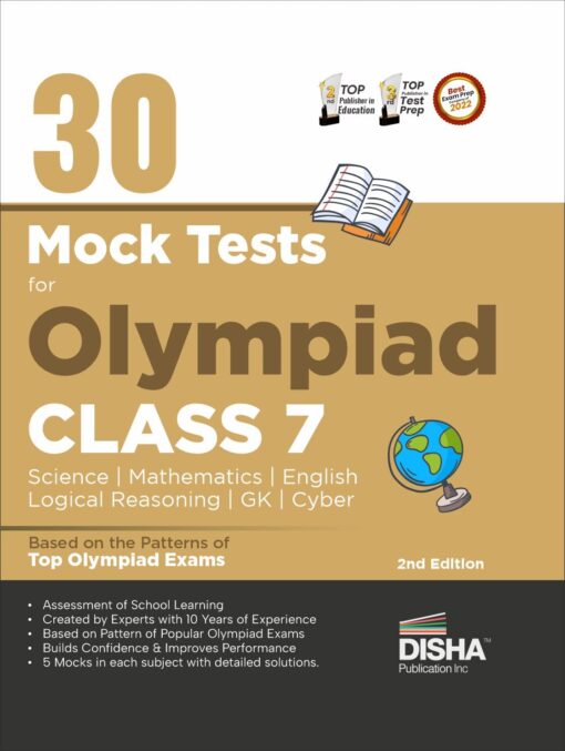 30 Mock Test Series for Olympiads Class 7