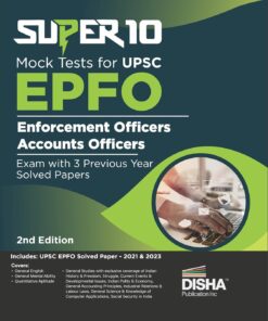 Super 10 Mock Tests for UPSC EPFO