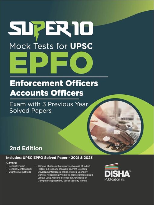 Super 10 Mock Tests for UPSC EPFO