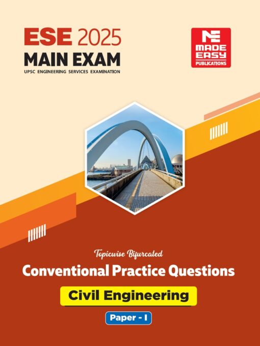 ESE 2025 Mains Practice Book Civil Engineering Volume 01