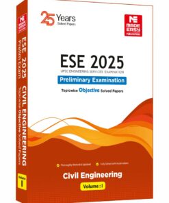 ESE 2025 Objective Civil Engineering Volume 01