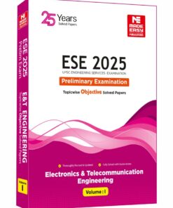 ESE 2025 Objective Electronics Engineering Volume 01