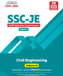 Made Easy SSC JE 2025 Civil Engineering Volume 02