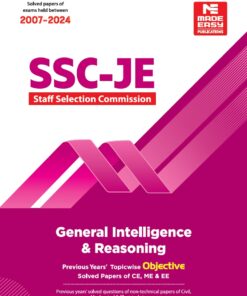 Made Easy SSC JE 2025 General Intelligence Reasoning