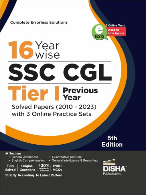 16 Year-wise SSC CGL Tier I Previous Year Solved Papers