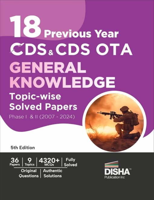 18 Previous Year CDS & CDS OTA General Knowledge