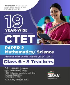 19 Year-wise CTET Paper 2 (Mathematics & Science)