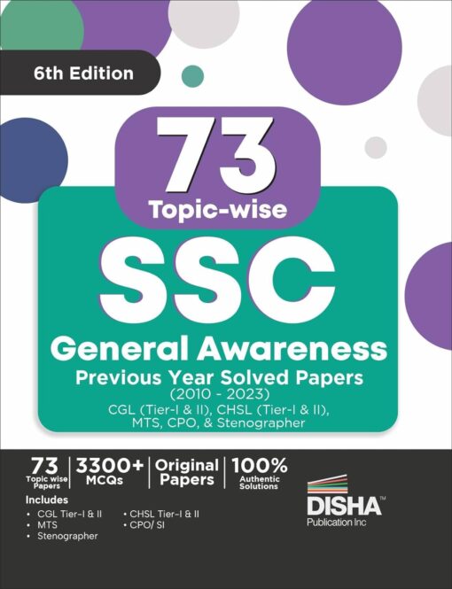 73 Topic-wise SSC General Awareness