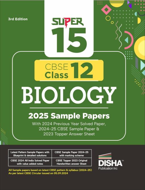 CBSE Class 12 Biology 2025 Sample Papers