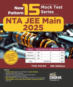 New Pattern 15 Mock Test Series NTA JEE Main 2025