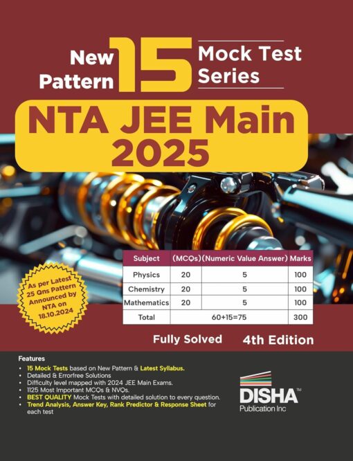 New Pattern 15 Mock Test Series NTA JEE Main 2025